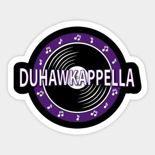 Duhawkappella: Official Logo Sticker